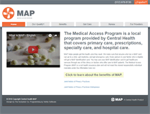 Tablet Screenshot of medicalaccessprogram.net